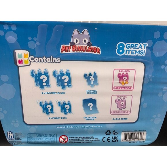Pet Simulator Collector Bundle With DLC Codes & Mystery Items For Ages 6+ - Picture 5 of 10